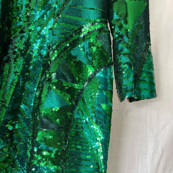 h&m balmain sequin green dress Balmain x H&M Green Sequin Mini Dress & Belt is available for purchase on  au PAY Market - Imported Goods Online Store Co.Ltd. | au PAY Market